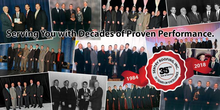 Duro-Last Awards - 35th Year of Proven Performance for Sentry Roofing, Inc.