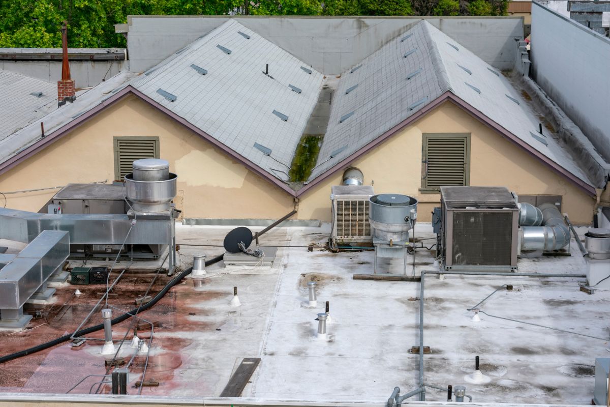 Commercial Roof Maintenance Tips Ponding Water Torn Seams Leaks