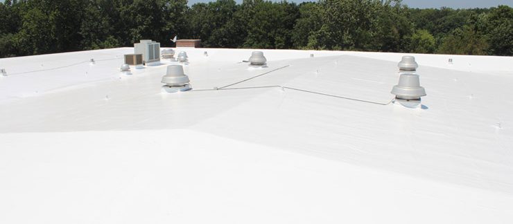 Duro-Last Low Slope Roof Installation Membrane Williamsport, Indiana