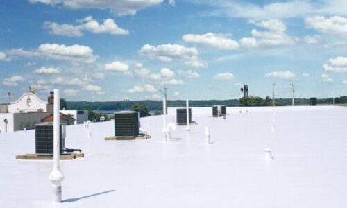Duro-Last Commercial Roof Installation on Family Video in Danville, IL